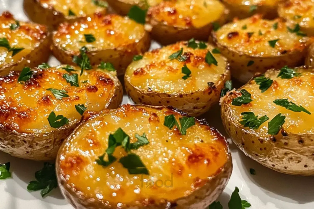 Roasted Garlic Parmesan Potatoes