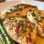 Lemon Butter Chicken with Asparagus