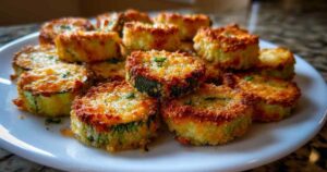 Air Fryer Parmesan Zucchini Chips