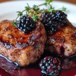 Blackberry Pork Chops