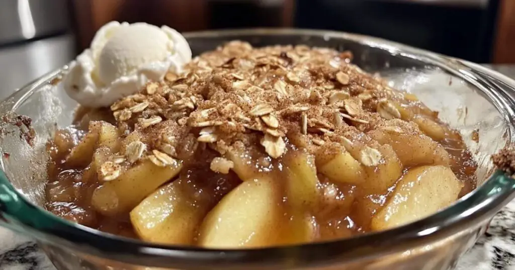 Apple Crisp with Cinnamon Oat