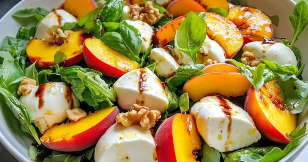 Millionaire Peach Salad