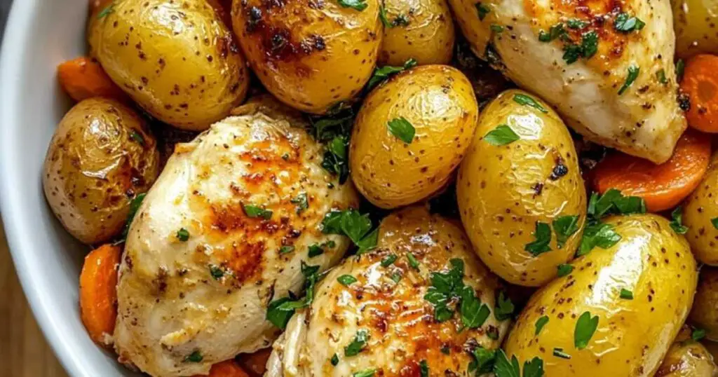 Crockpot Chicken and Potatoes