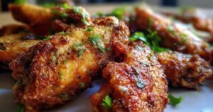 Savory Parmesan Chicken Wings