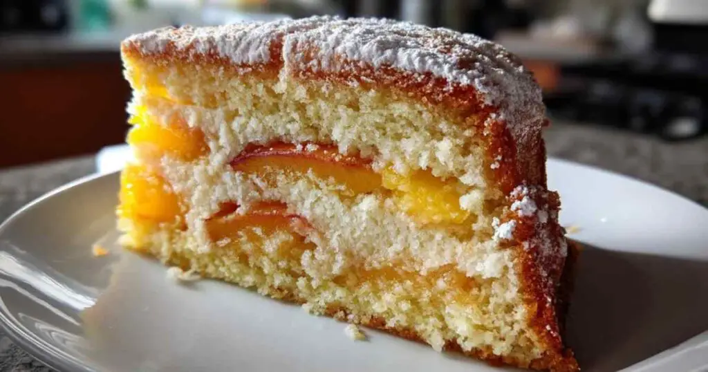 Summer Peach Cake