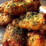 Oven-Baked Parmesan Chicken Wings