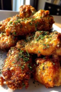 Oven-Baked Parmesan Chicken Wings