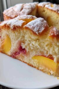 Summer Peach Cake