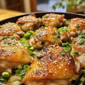 Garlic Chicken Thighs