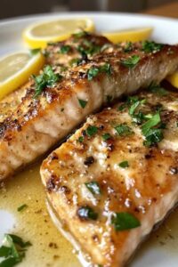 Lemon Garlic Butter Salmon