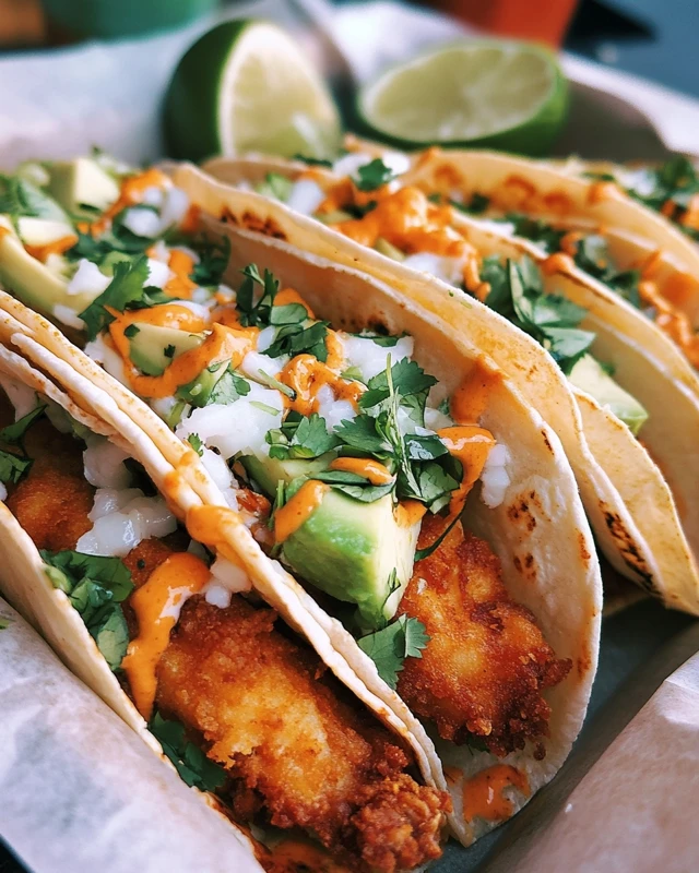 Crispy Fish Tacos