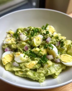 Keto Avocado Egg Salad