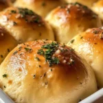 Garlic Herb Dinner Rolls