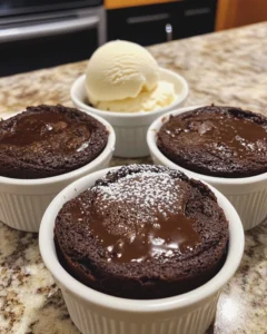 Molten Lava Chocolate Cakes