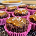 Salted Caramel Brownie Bites