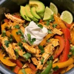 Instant Pot Chicken Fajitas