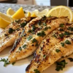 Lemon Herb Grilled Tilapia