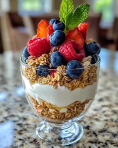 Greek Yogurt Berry Parfait
