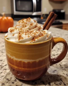 Spiced Pumpkin Chai Latte