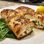 Spinach and Feta Stuffed Chicken Breasts