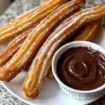 Churros with Chocolate Dip