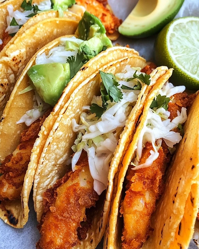 Crispy Fish Tacos