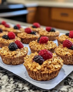 Baked Oatmeal Cups