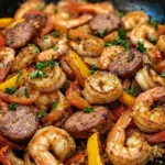Cajun Shrimp & Sausage Skillet