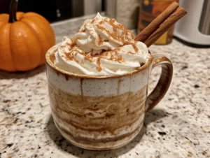 Spiced Pumpkin Chai Latte