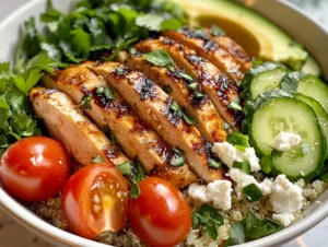 High-Protein Grilled Chicken Bowl