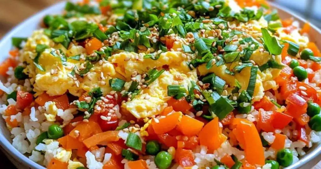 Egg Fried Rice with Veggies