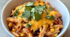 Chicken Enchilada Pasta