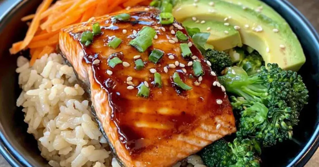 Sriracha Salmon Bowls