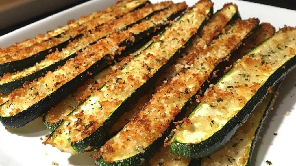 Air Fryer Parmesan Zucchini Fries
