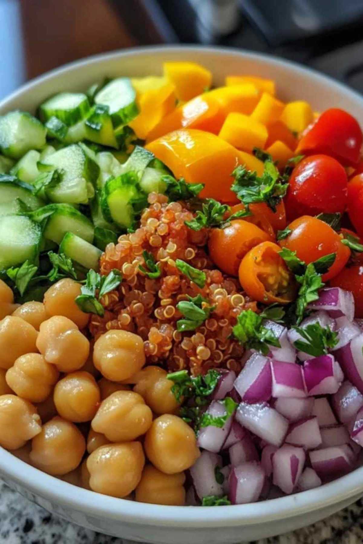 Quinoa Salad with Lemon Dressing