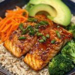 Sriracha Salmon Bowls