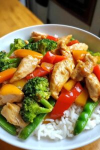 Chicken Stir Fry with Veggies