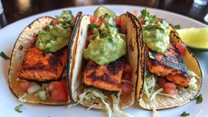 Blackened Salmon Tacos