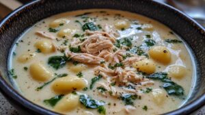 Creamy Chicken Gnocchi Soup