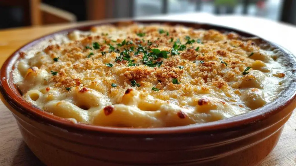 Creamy Mac and Cheese Bake