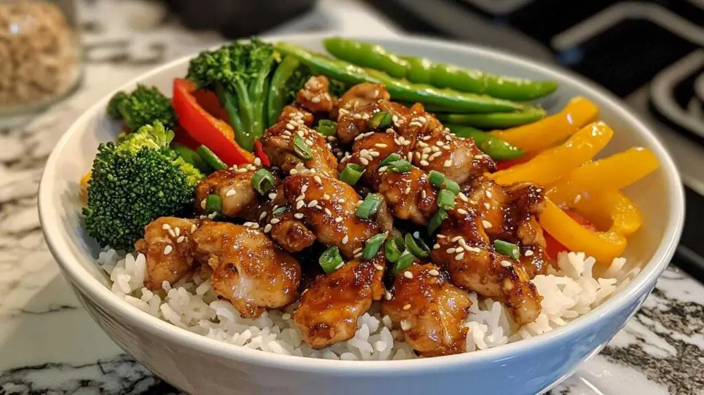 Honey Garlic Chicken Stir Fry