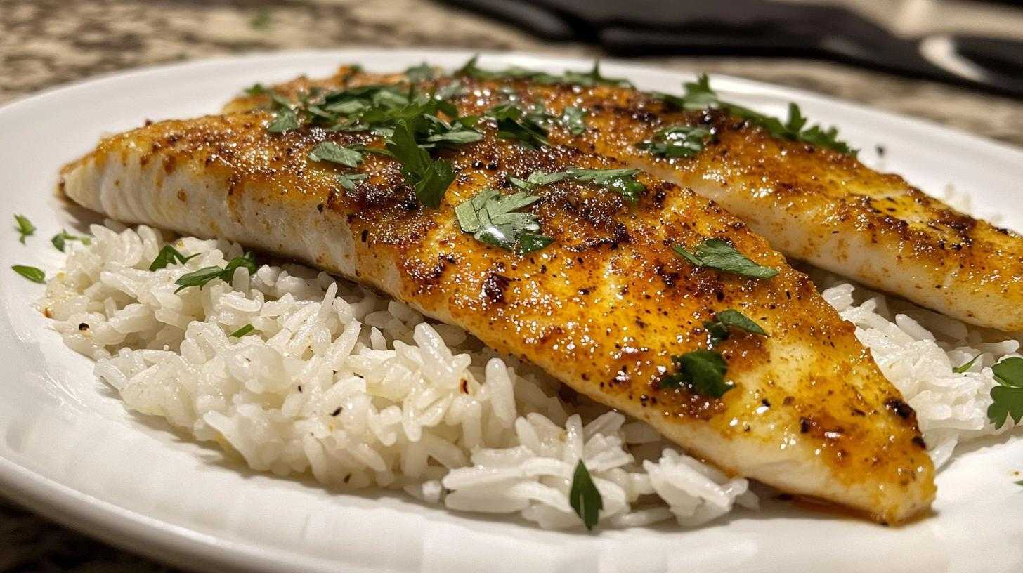 Lemon Garlic Tilapia