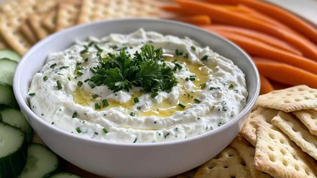Whipped Feta Dip with Honey & Herbs