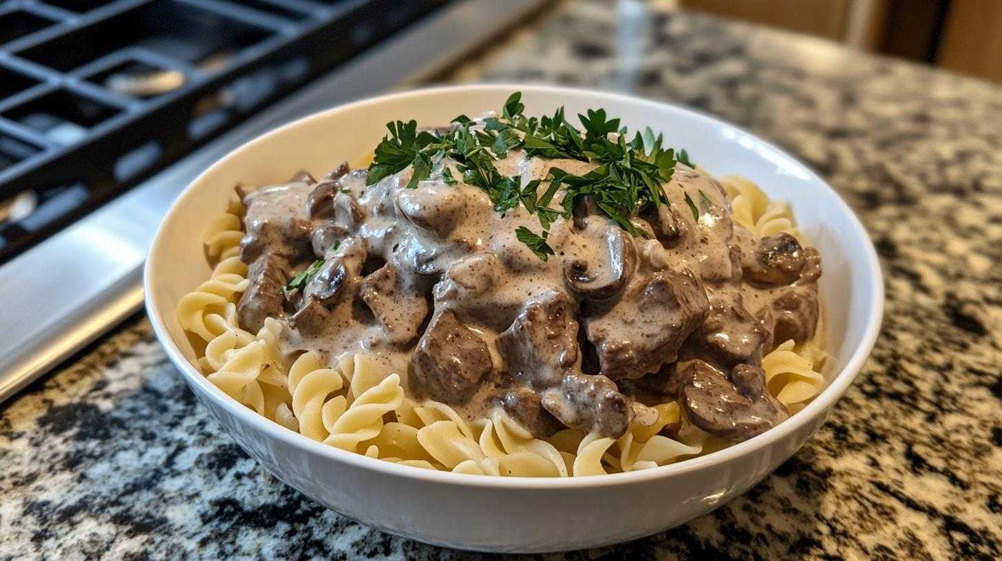 beef stroganoff