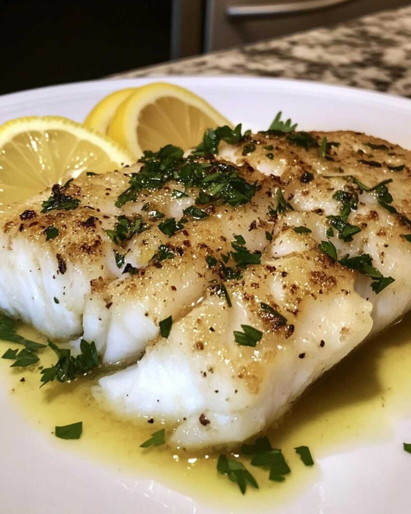 Cod with Garlic Lemon Butter: A 25-Minute Dinner Delight - NonnaFood