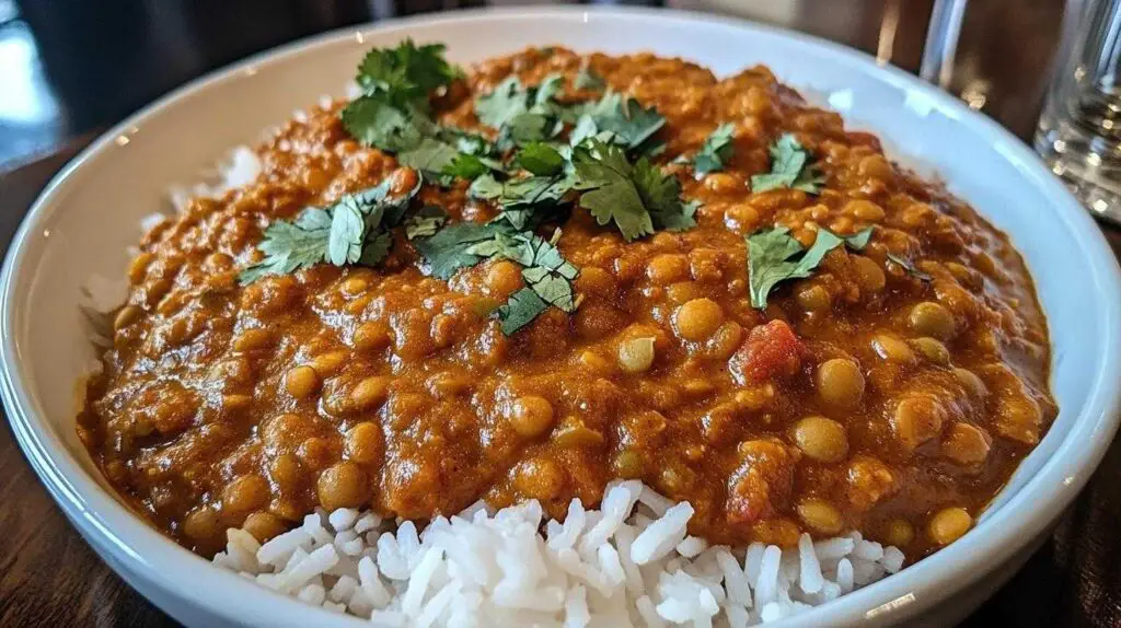 lentil curry