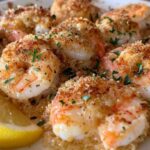 15-Minute Garlic Parmesan Baked Shrimp