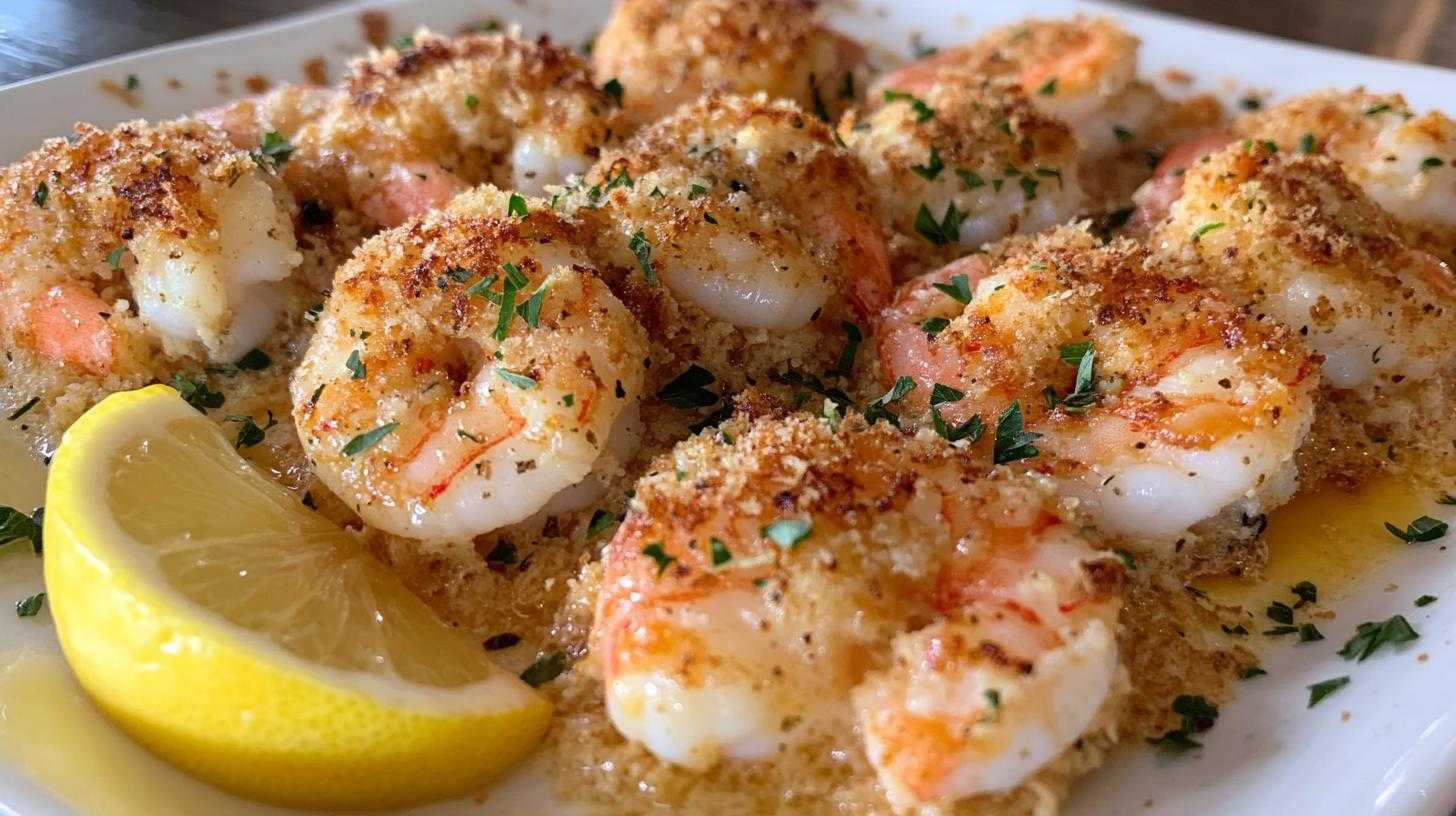 15-Minute Garlic Parmesan Baked Shrimp