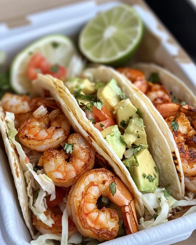 Spicy Shrimp Tacos
