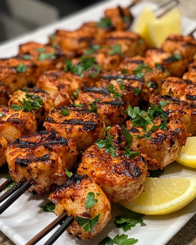 Grilled Shrimp Skewers
